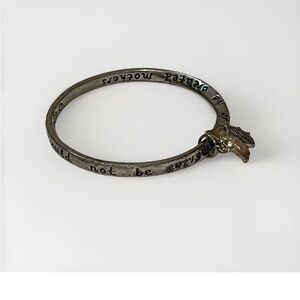 Vintage Mothers Day Silver Bracelet With Angel Charm. Vintage Gifts.